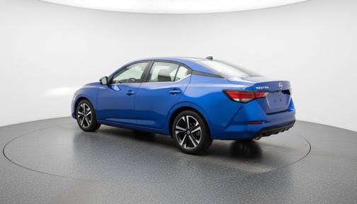 Electric Blue Metallic 2025 Nissan Sentra SV