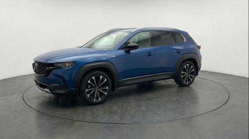 Ingot Blue Metallic 2025 Mazda CX-50 Hybrid Premium Plus Package