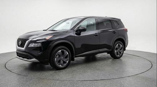 Super Black 2025 Nissan Rogue SV
