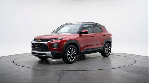 Crimson Metallic 2025 Chevrolet Trailblazer LT
