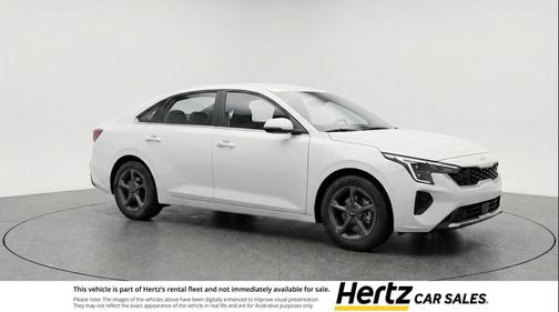 Snow White Pearl 2025 Kia K4 LXS