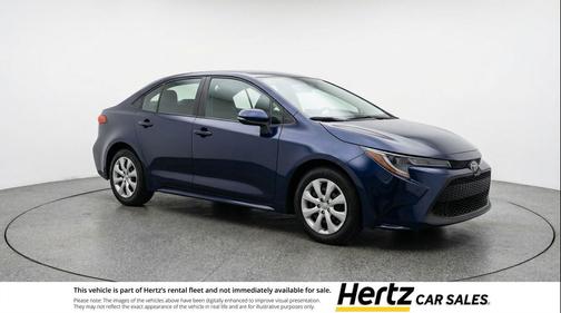 Blueprint 2025 Toyota Corolla LE