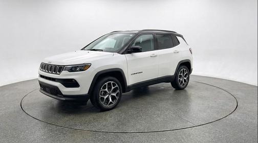 Bright White Clearcoat 2025 Jeep Compass Limited