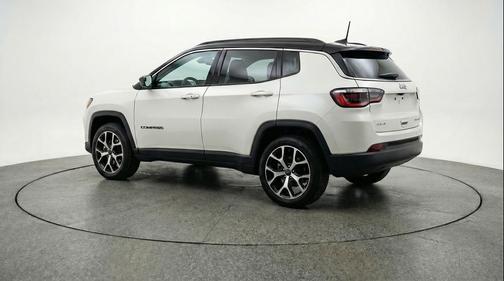 Bright White Clearcoat 2025 Jeep Compass Limited