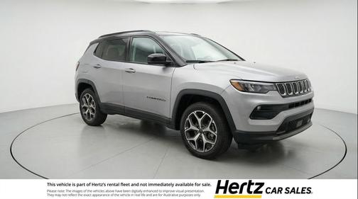 Silver Zynith Metallic Clearcoat 2025 Jeep Compass Limited