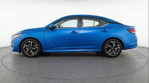 Electric Blue Metallic 2025 Nissan Sentra SV
