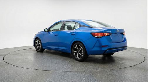 Electric Blue Metallic 2025 Nissan Sentra SV