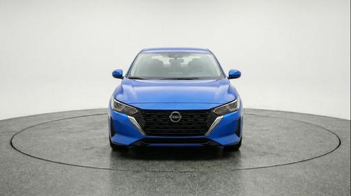 Electric Blue Metallic 2025 Nissan Sentra SV