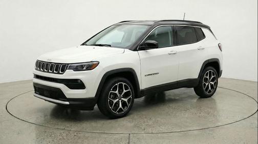 Bright White Clearcoat 2025 Jeep Compass Limited
