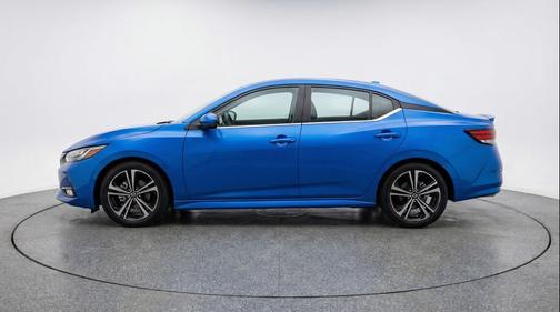 Electric Blue Metallic 2025 Nissan Sentra SV