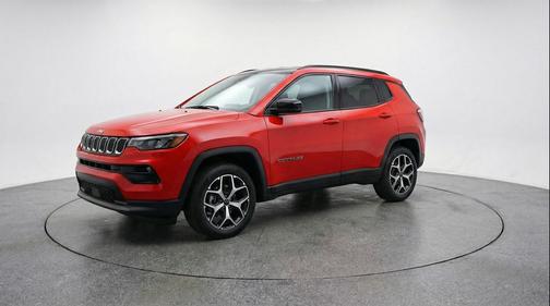 Red Hot Pearlcoat 2025 Jeep Compass Limited