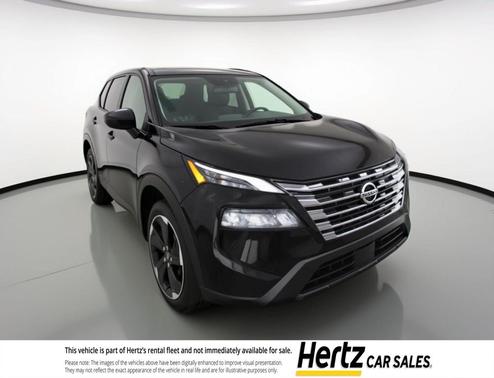 Super Black 2025 Nissan Rogue SV