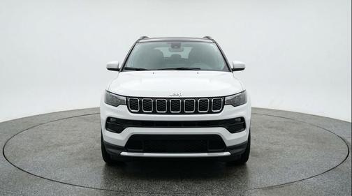 Bright White Clearcoat 2025 Jeep Compass Limited