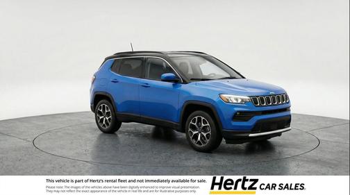 Hydro Blue Pearlcoat 2025 Jeep Compass Limited