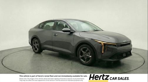 Interstellar Gray 2025 Kia K4 LXS