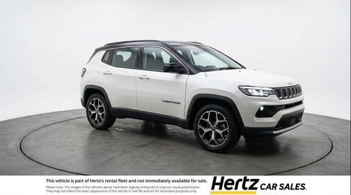 Silver Zynith Metallic Clearcoat 2025 Jeep Compass Limited
