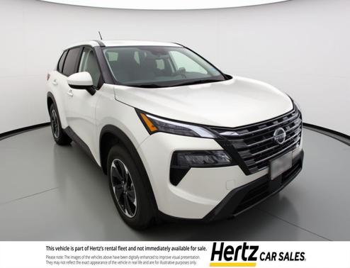 Everest White Pearl Tricoat 2025 Nissan Rogue SV