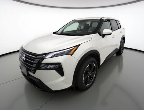 Everest White Pearl Tricoat 2025 Nissan Rogue SV
