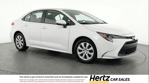 Ice Cap 2025 Toyota Corolla LE