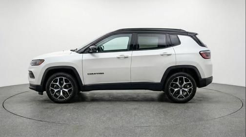Bright White Clearcoat 2025 Jeep Compass Limited