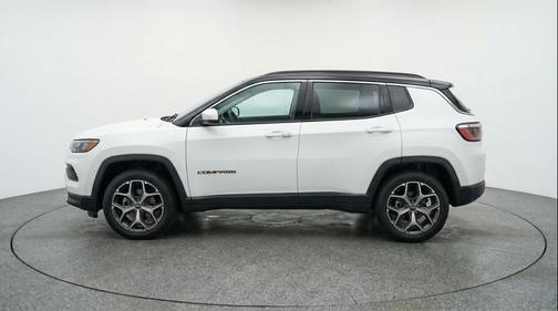Bright White Clearcoat 2025 Jeep Compass Limited