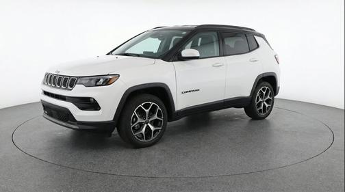 Bright White Clearcoat 2025 Jeep Compass Limited
