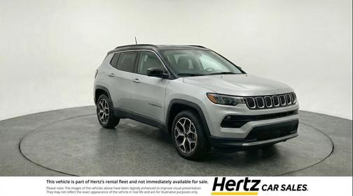 Silver Zynith Metallic Clearcoat 2025 Jeep Compass Limited