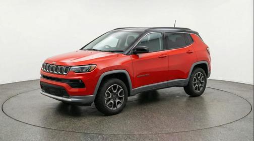Red Hot Pearlcoat 2025 Jeep Compass Trailhawk