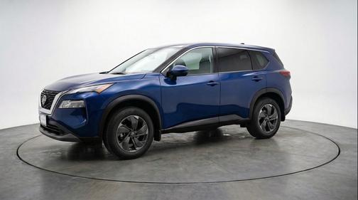 Deep Ocean Blue Pearl 2025 Nissan Rogue SV