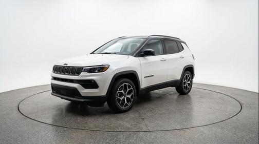 Bright White Clearcoat 2025 Jeep Compass Limited