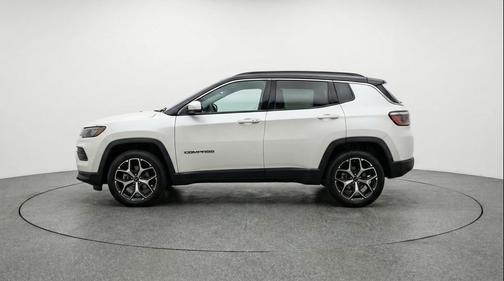 Bright White Clearcoat 2025 Jeep Compass Limited