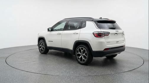 Bright White Clearcoat 2025 Jeep Compass Limited