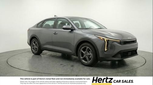 Interstellar Gray 2025 Kia K4 LXS