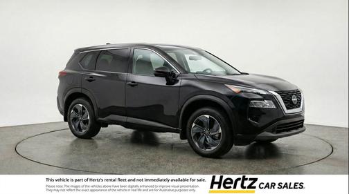 Super Black 2025 Nissan Rogue SV