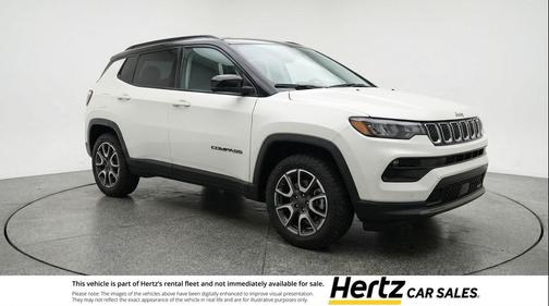 Bright White Clearcoat 2025 Jeep Compass Trailhawk