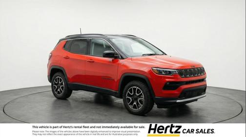 Red Hot Pearlcoat 2025 Jeep Compass Trailhawk
