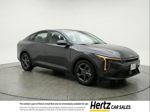 Interstellar Gray 2025 Kia K4 LXS