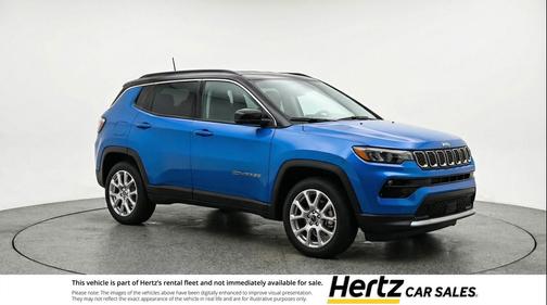 Hydro Blue Pearlcoat 2025 Jeep Compass Limited