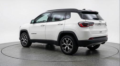Bright White Clearcoat 2025 Jeep Compass Limited