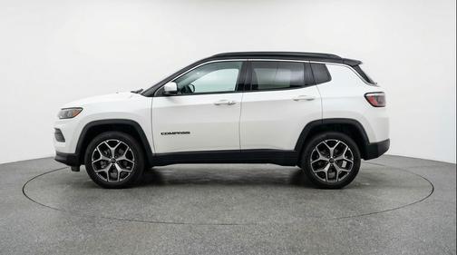 Bright White Clearcoat 2025 Jeep Compass Limited