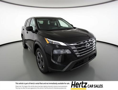Super Black 2025 Nissan Rogue SV