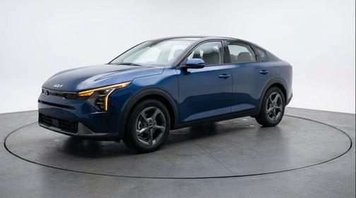 Deep Sea Blue 2025 Kia K4 LXS