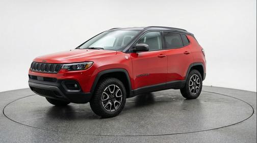 Red Hot Pearlcoat 2025 Jeep Compass Trailhawk