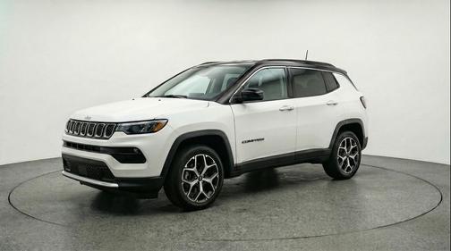 Bright White Clearcoat 2025 Jeep Compass Limited