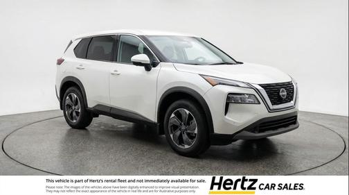 Everest White Pearl Tricoat 2025 Nissan Rogue SV