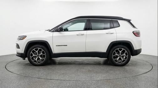 Bright White Clearcoat 2025 Jeep Compass Limited