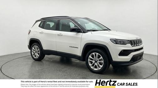 Bright White Clearcoat 2025 Jeep Compass Limited
