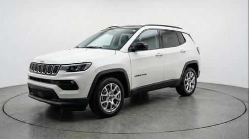 Bright White Clearcoat 2025 Jeep Compass Limited