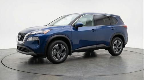 Deep Ocean Blue Pearl 2025 Nissan Rogue SV