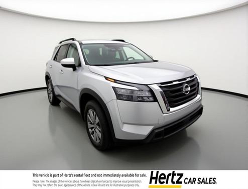 Brilliant Silver Metallic 2025 Nissan Pathfinder SV 4WD